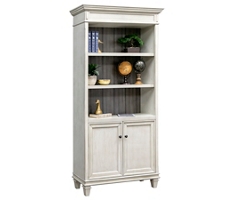 Hartford Bookcase with Lower Doors - 40"W x 78"H
