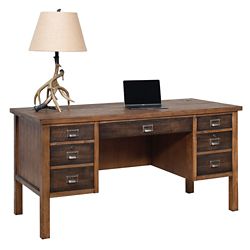 Half Pedestal Desk - 60"W