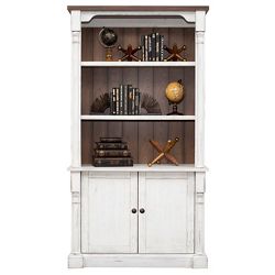 Durham Bookcase with Lower Doors -78"H