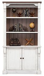Durham Bookcase with Lower Doors -78"H