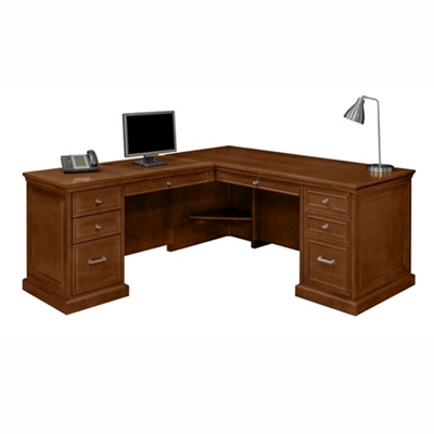 Statesman Executive L-Shaped Desk with Left Return - 68
