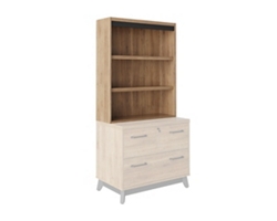 Trenton 3-Shelf Hutch for Lateral File – 36"W