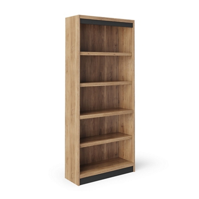 Trenton 5-Shelf Bookcase – 74"H