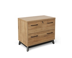 Trenton Lateral File with Bookcase – 36