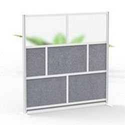Modular Room Divider Wall System – 70" H x 70" W