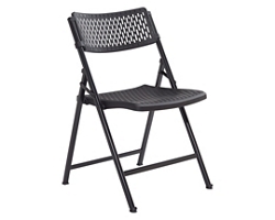 AirFlex Series Indoor/Outdoor Polypropylene Folding Chair (Set of 4)