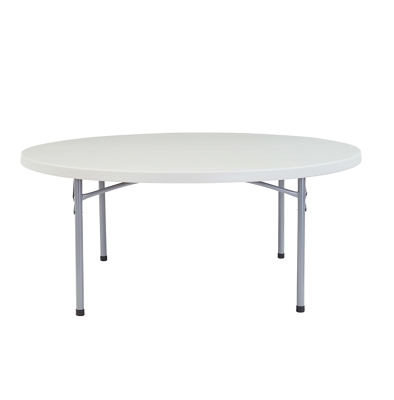 BT Series Heavy Duty Round Folding Table 71"