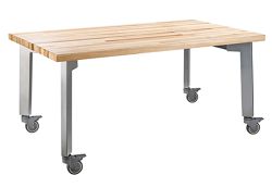 Titan Maple Butcherblock Table 30x72x30