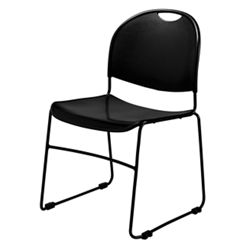850 Series Multi-Purpose Compact Chair - Black