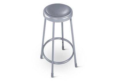 30"H Lab Stool with Vinyl Seat