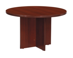Contemporary Round Conference Table - 47"DIA