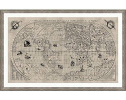 World Map Wall Art