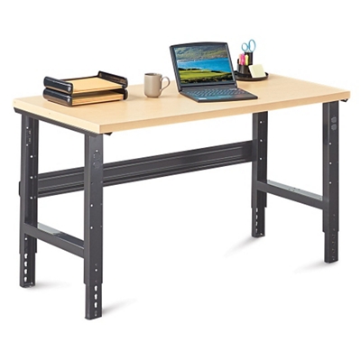 Annex Industrial Adjustable Height Compact Desk - 60"W
