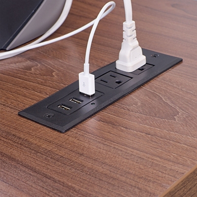NBF Signature Series Metropolitan Reversible L-Shaped Desk - Thumbnail 5