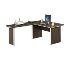Metropolitan Compact L-Shaped Desk - 60"W x 80"D