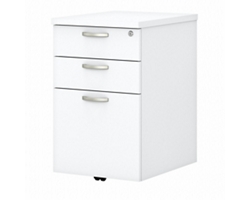 Easy Office Three Drawer Mobile Pedestal - 16"W