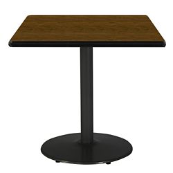 Cafe au Lait Square Standard Height Table -  48"W X 29"H