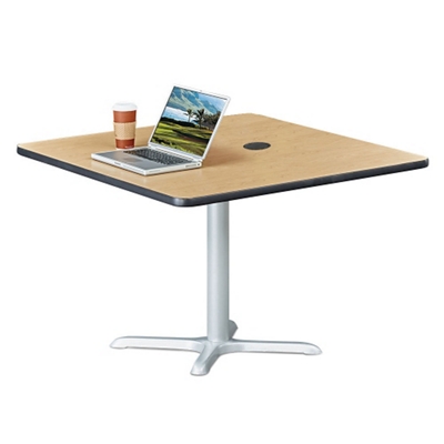 Frappe Standard Height Square Table with Power - 42"W