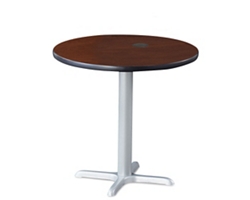 Frappe Standard Height Round Table with Power - 36"W