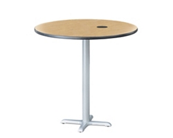 Frappe Bar Height Round Table with Power - 36"W
