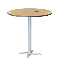 Frappe Bar Height Round Table with Power - 36"W