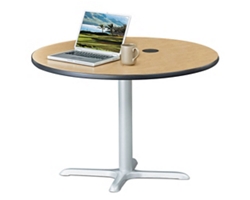 Frappe Standard Height Round Table with Power - 42"W