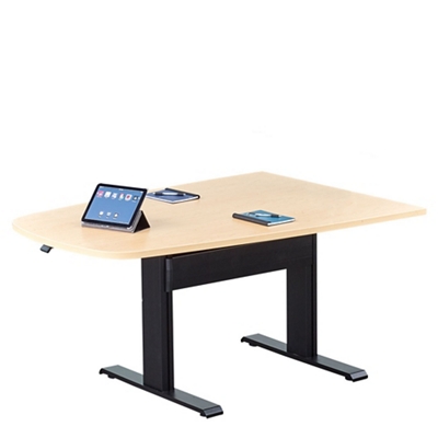 Eleve Adjustable Height Media Table - 72"Wx42"D