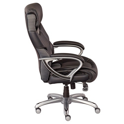 Octave Faux Leather Big and Tall High-Back Office Chair
