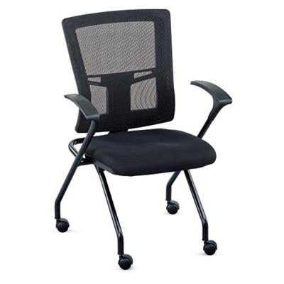 Perspective Mesh Back Nesting Chair