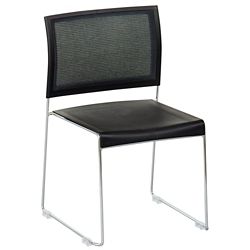 Facet Modern Mesh Back Stack Chair