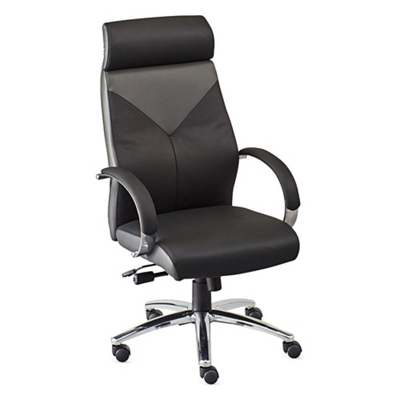 Highland Two Tone Leather Executive Chair