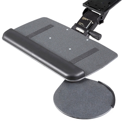 Solutions Keyboard Tray with Swivel Mouse Platform