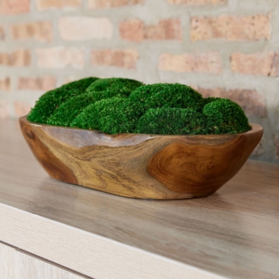 NBF Signature Series Artificial Plants Moss Centerpiece - Thumbnail 2