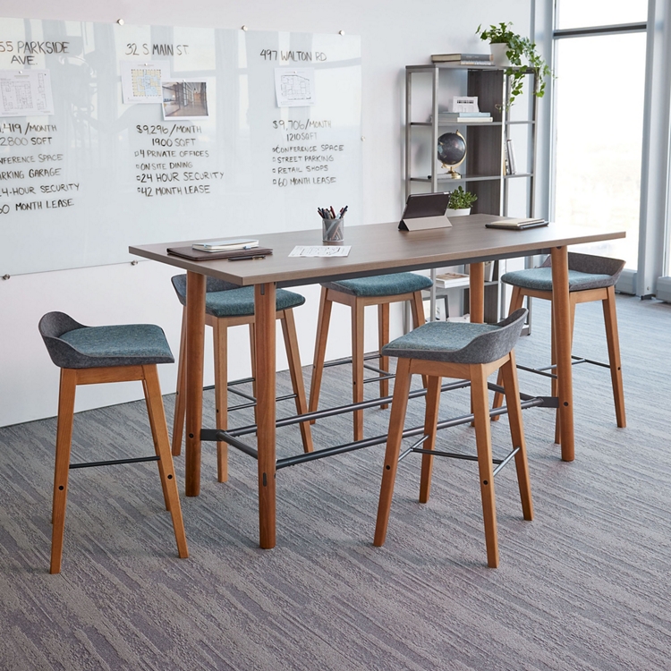 Shop durable and modern office stools at National Business Furniture—boost posture and work performance.