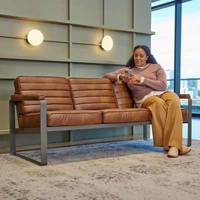 Rivet Three-Seat Lounge Sofa