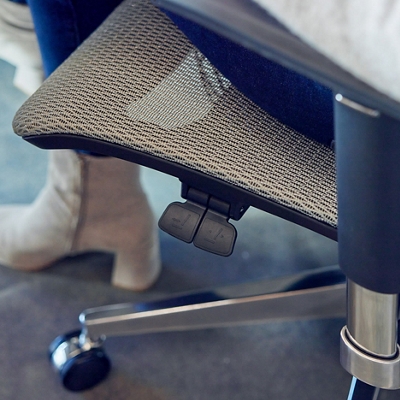 Zola Mesh High-Back Office Chair with Removable Headrest