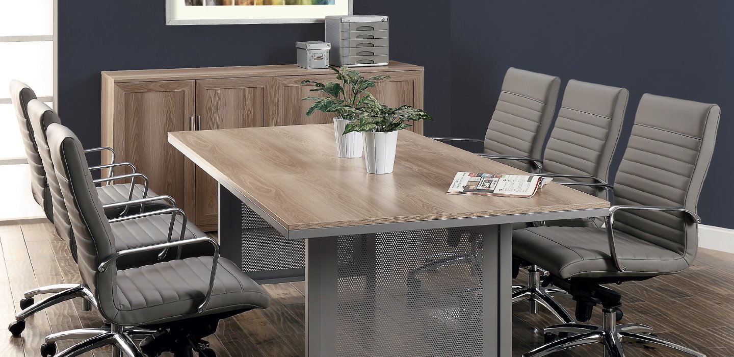 Conference table deals and chairs set