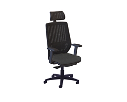 Bless Mid Back Mesh Chair w/Headrest