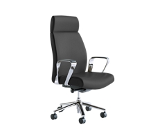 EC Series Executive Conference Chair in Leather and Faux Leather
