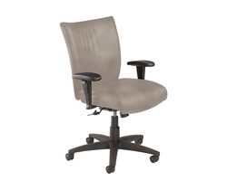 High Back Leather Chair with Headrest