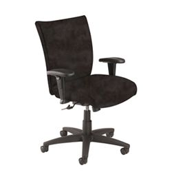 Leather Mid-Back Managers Chair