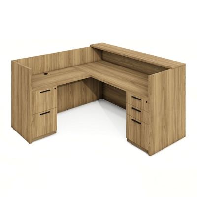 Parley Reception L-Desk with Storage