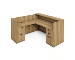 Parley Reception L-Desk with Storage