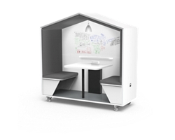 Nook Huddle Pod with Whiteboard