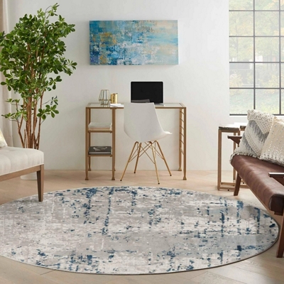 Quarry 7'10” Round Area Rug