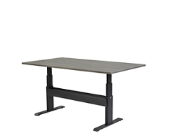 Meridian Adjustable Height Rectangular Conference Table - 72"W x 36"D