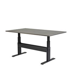 Meridian Adjustable Height Rectangular Conference Table - 84"W x 36"D