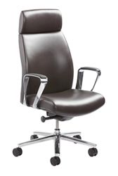 Executive Conference Chair in Leather and Faux Leather