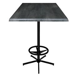 30" Square Indoor/Outdoor Table - 42"H