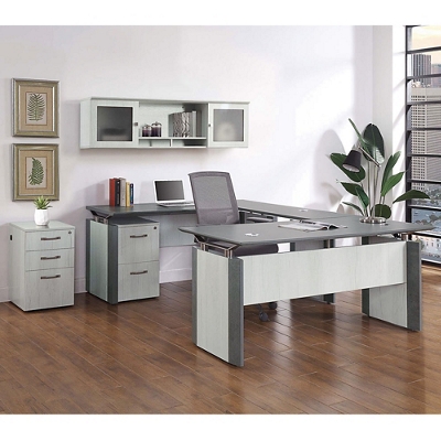 At Work Writing Desk 48Wx24D w/ Modesty Panel by NBF Signature Series